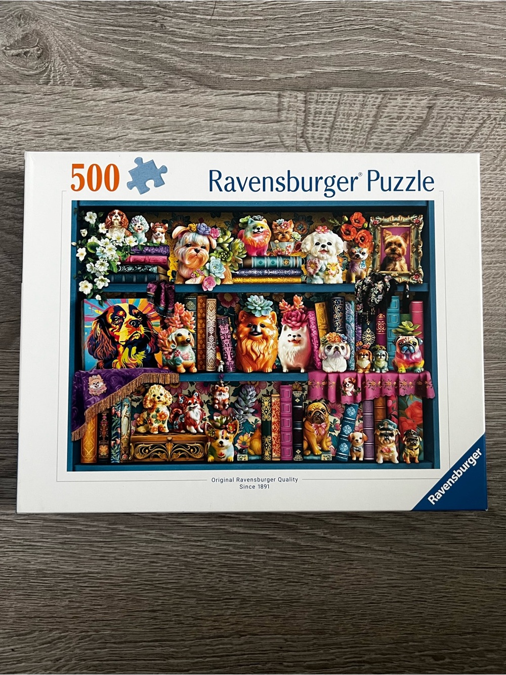 Ravensburger 500-Piece Dog Portraits Puzzle - Colorful